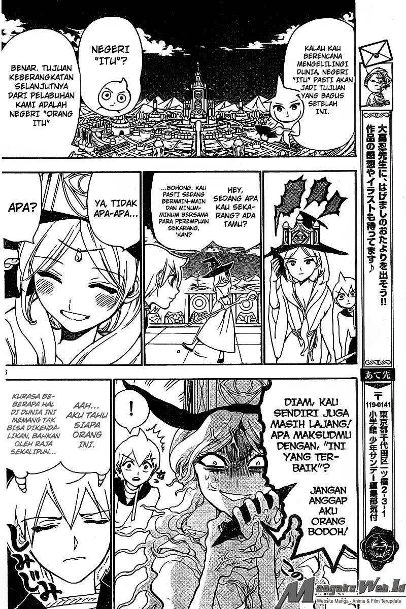 Magi – Labyrinth of Magic Chapter 297